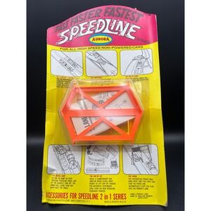 Vtg 1968 NIB‎ Aurora Speedline 2 in 1 Series Finish Line & 2 Roller Bumps